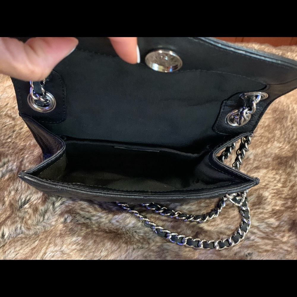 Rebecca Minkoff Black Quilted Leather Handbag - Picture 4 of 9